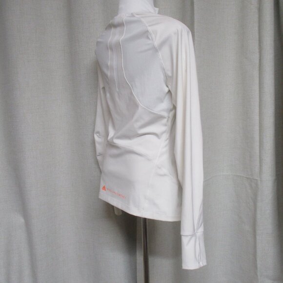 ADIDAS Stella McCartney white stretch breathable athletic Designer jacket - Picture 5 of 12